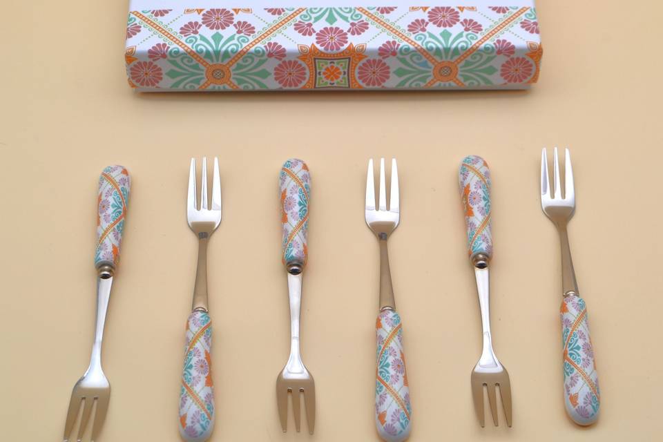 Set 6 forchettine Aloha