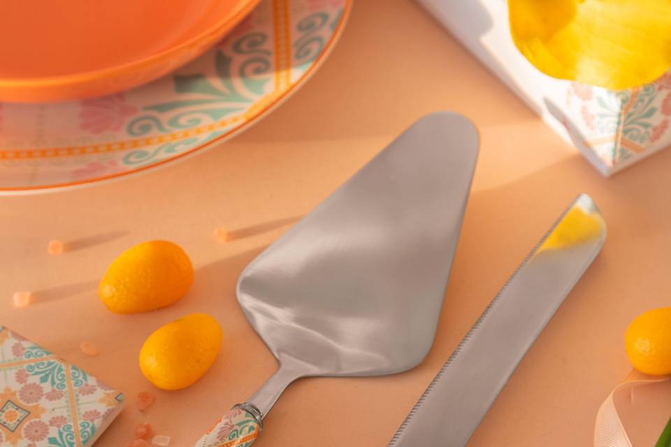 Set dolci paletta e coltello