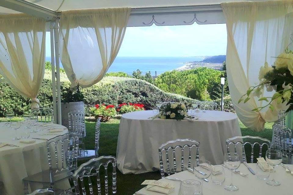 Matrimonio vista mare