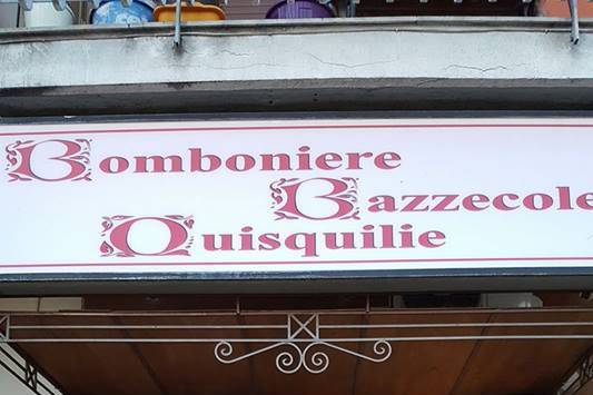 Bomboniere Bazzecole Quisquilie