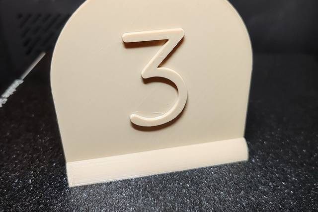Numerazione tavoli