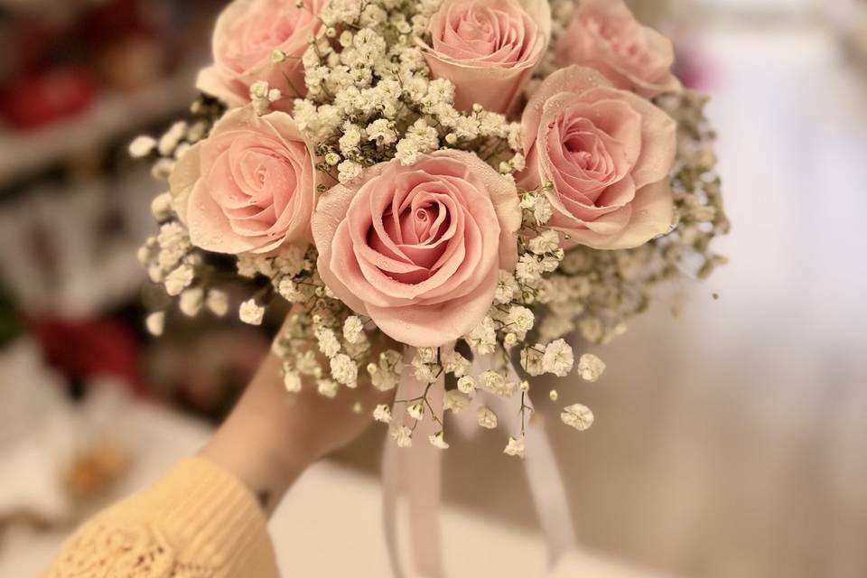 Bouquet rose rosa
