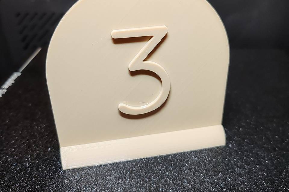 Numerazione tavoli