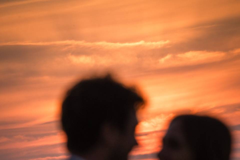 Foto matrimonio - tramonto