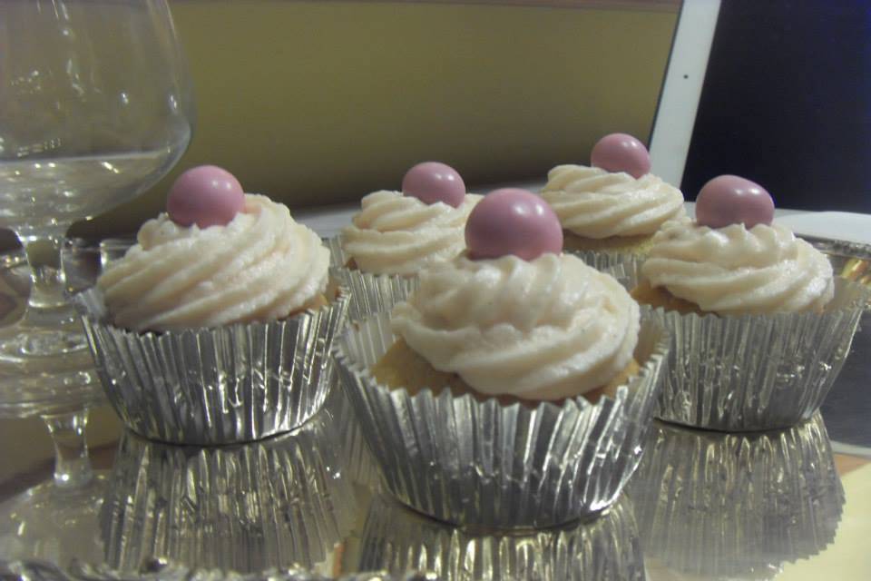 Cupcake vaniglia e fragole