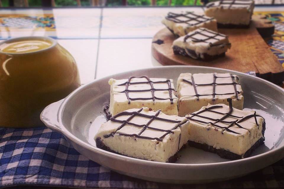 Cheesecake cioccolato bianco