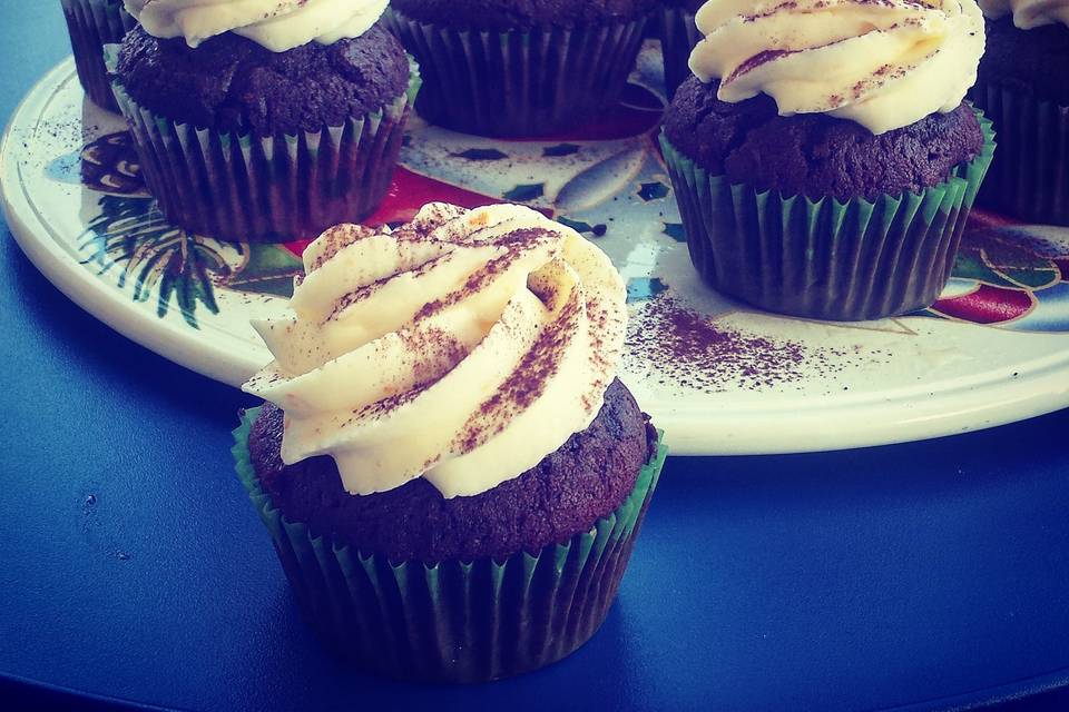 Arancia e cioccolato cupcakes