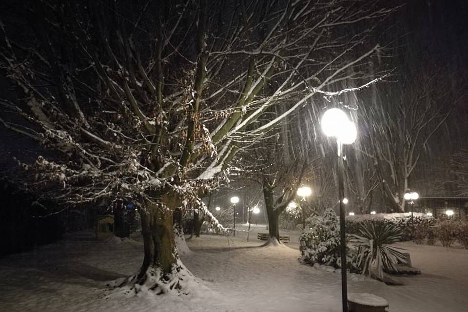 Parco innevato