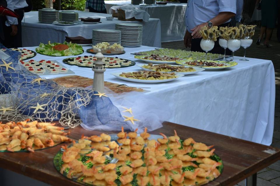 Buffet di benvenuto