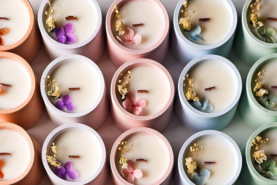 Candele con semi