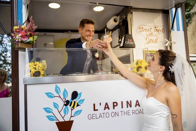 L'Apina Gelato on the Road