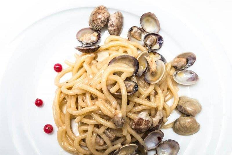 Spaghetti vongole e Bottarga