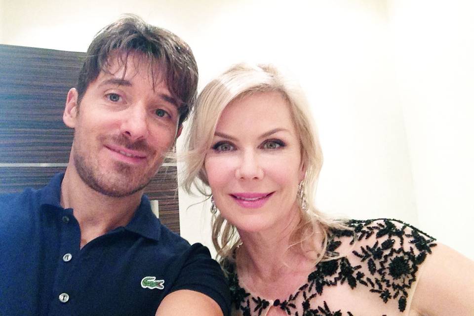 Con Katherine Kelly Lang