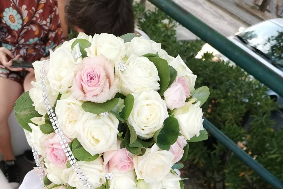 Bouquet sposa su braid