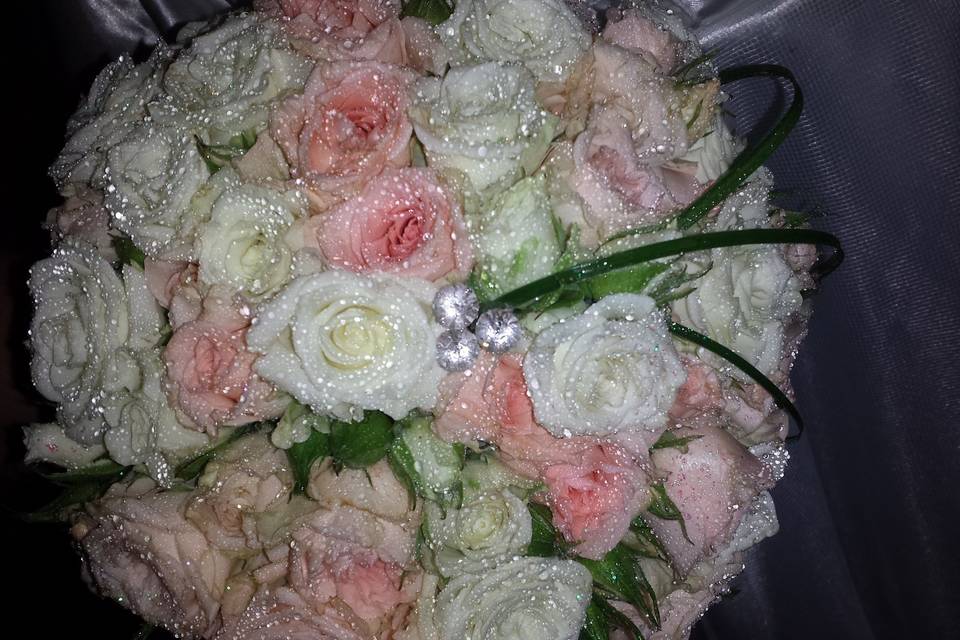 Bouquet toni sul rosa