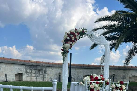 Allestimento cerimonia