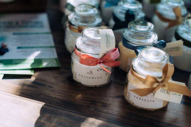 Candele assortite