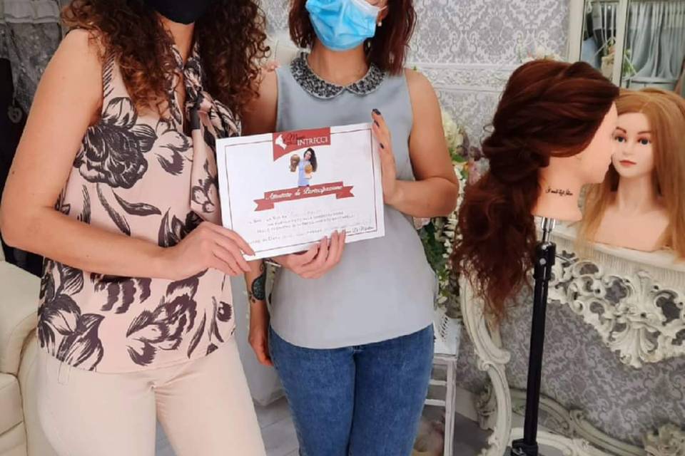 Corso con mondo degli intrecci