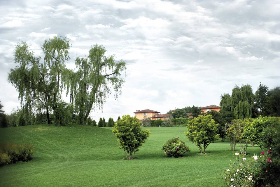 Uno scorcio del parco