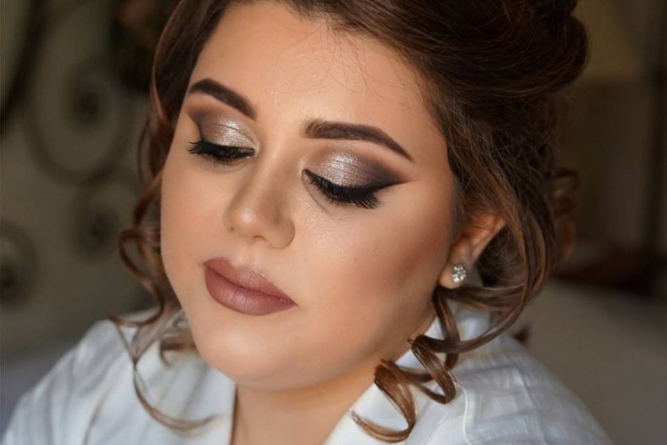 Wedding look intenso