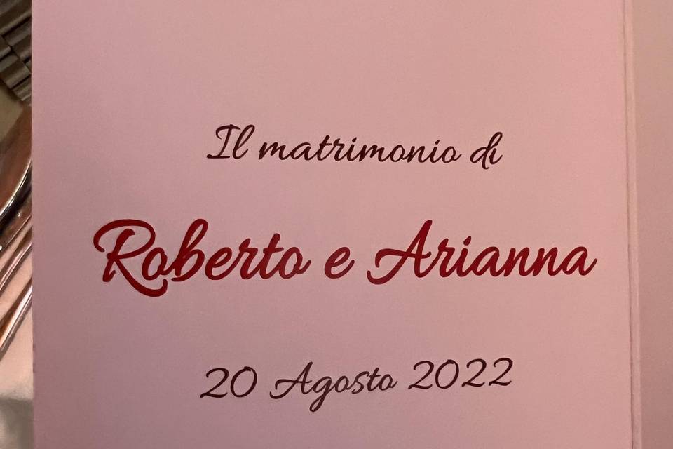 Arianna & Roberto 20 Agosto 22