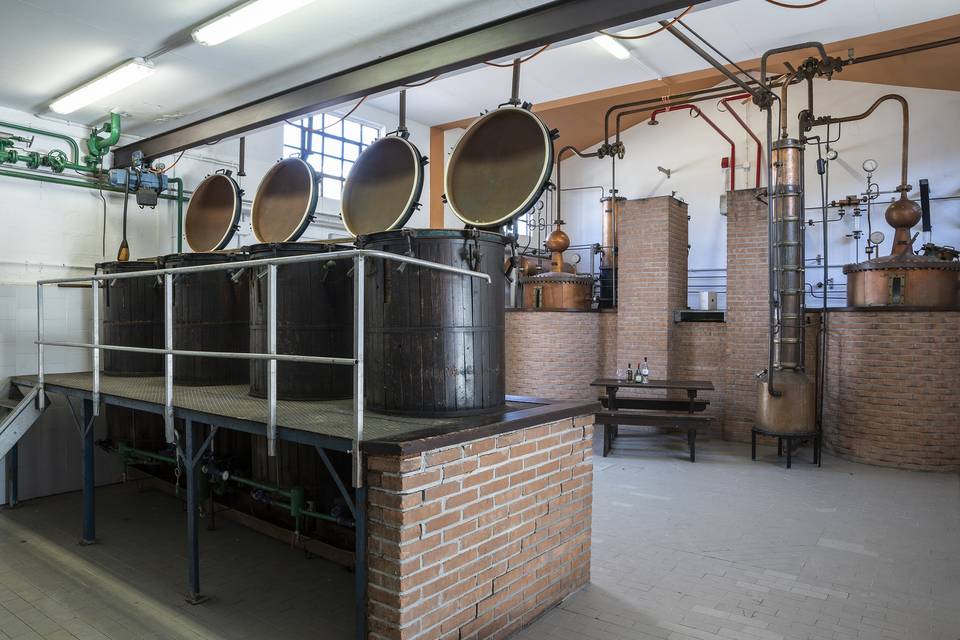 La storica distilleria