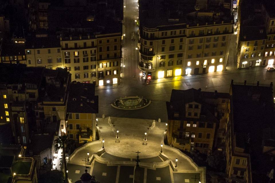 Piazza di Spagna night