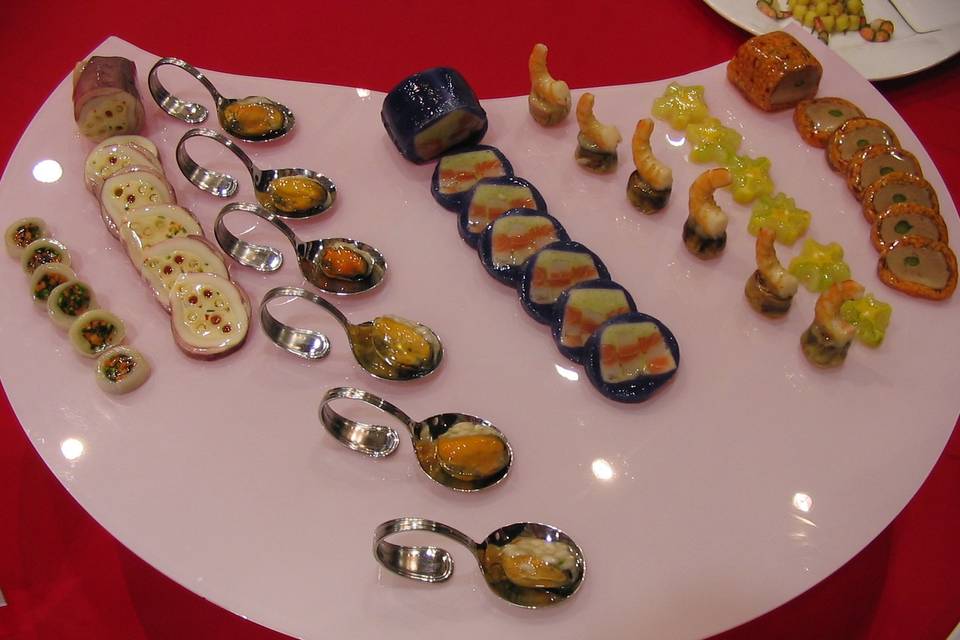 Buffet finger food e terrine