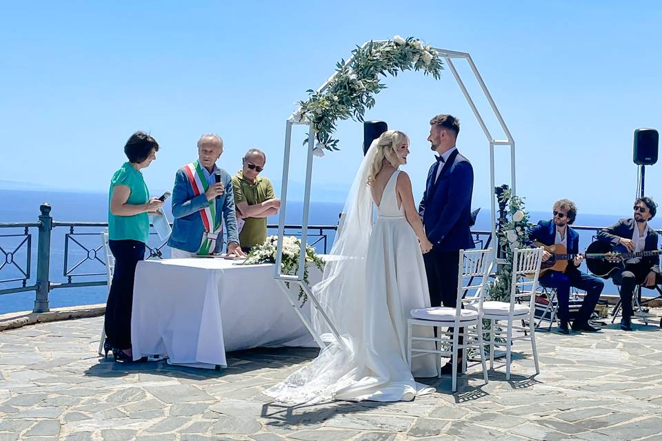 Wedding in Capo Vaticano