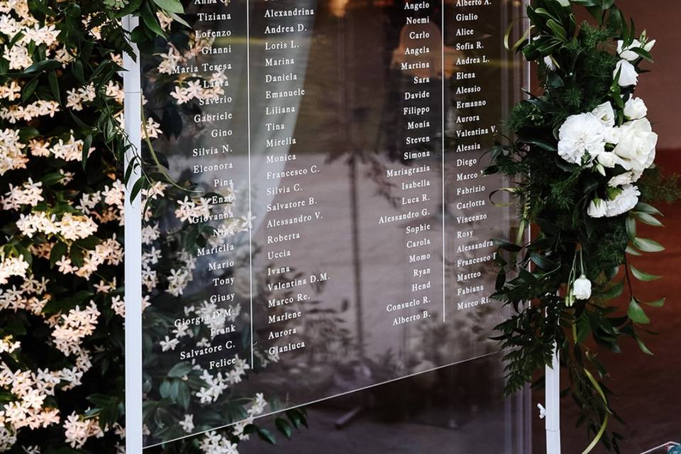 tableau mariage