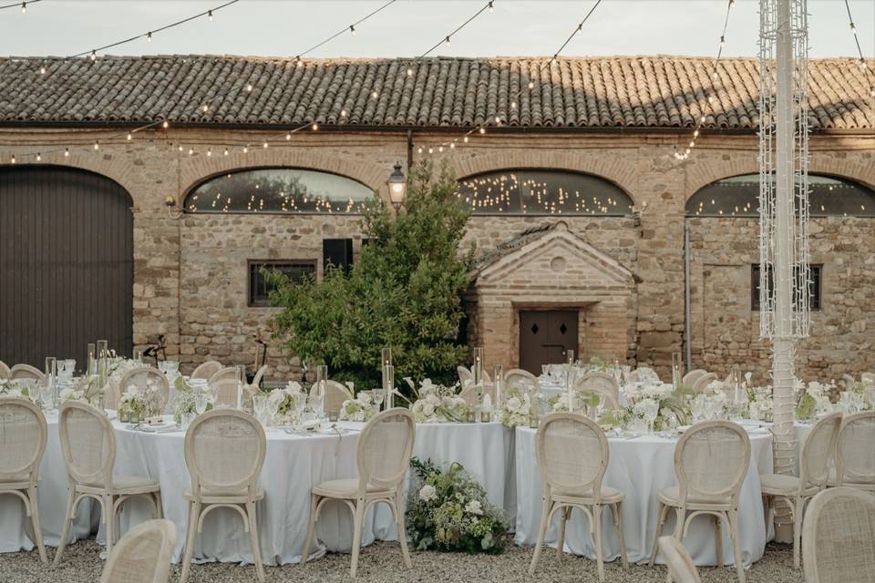 Allestimento cena