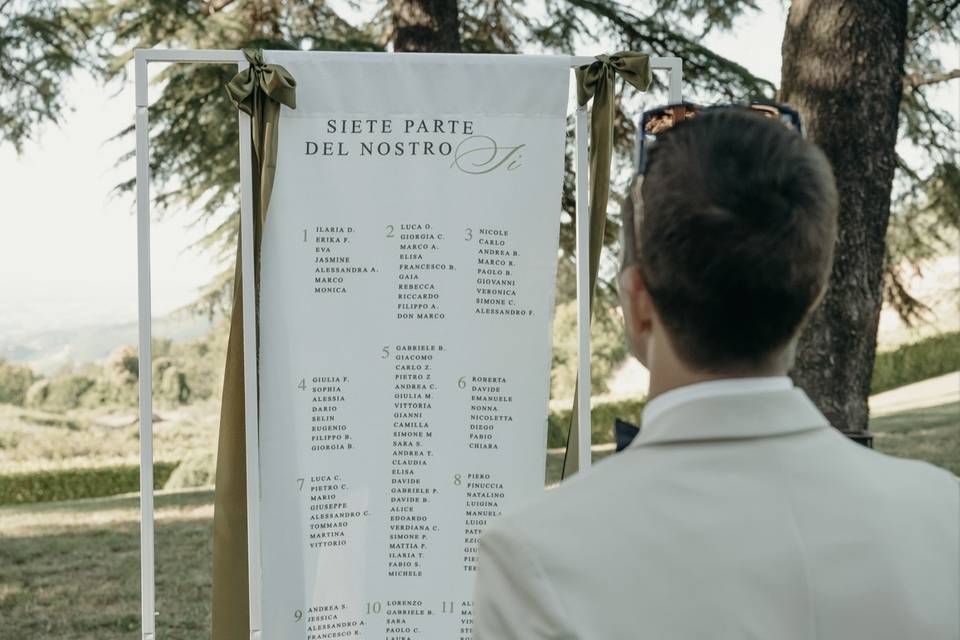 Tableau mariage