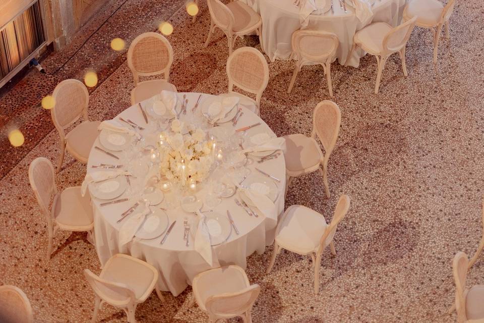 Allestimento cena