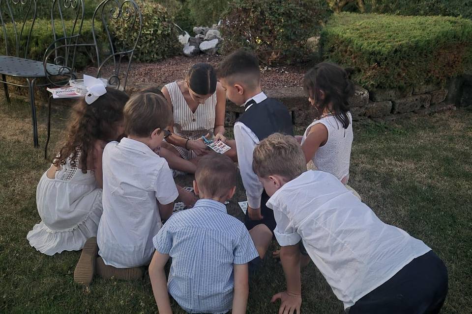 Giochi e bolle di sapone
