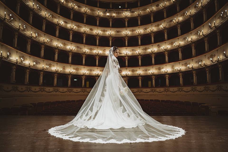 Sposa in teatro