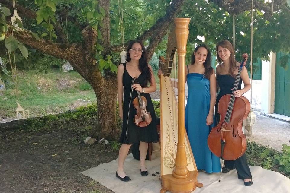 Trio con arpa