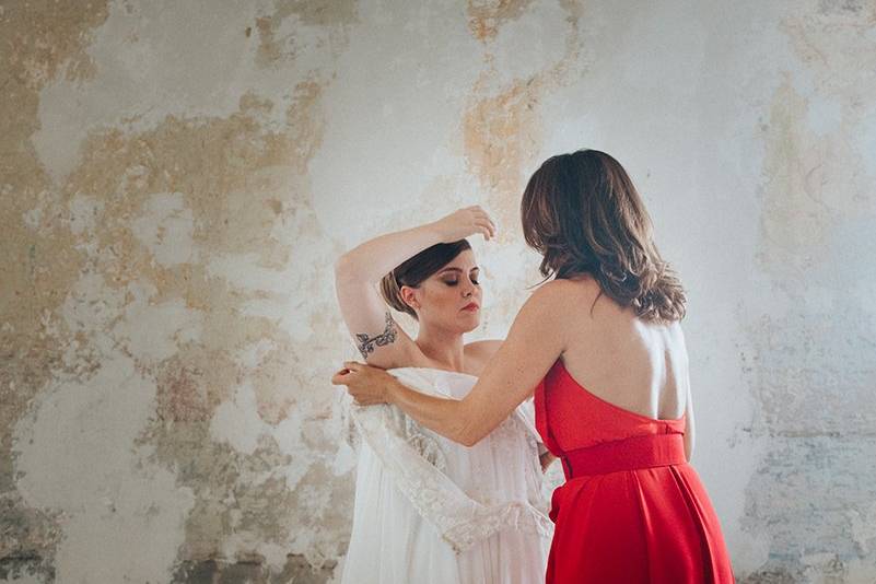 Preparazione sposa Cortona