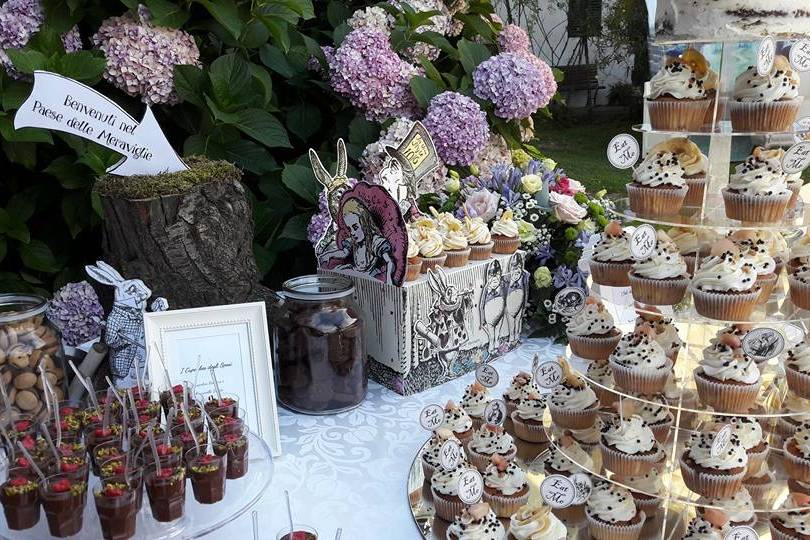 Pesche, amaretti e cioccolato