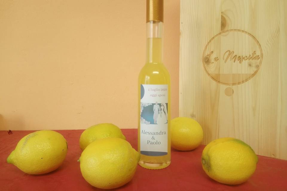 Limoncello personalizzato