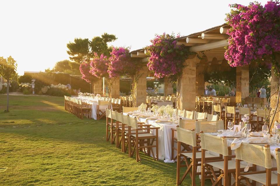 Banchetto matrimonio