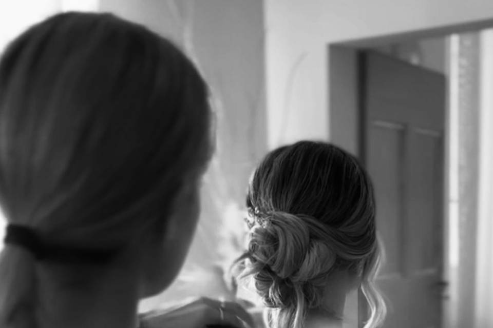 Chignon spettinato