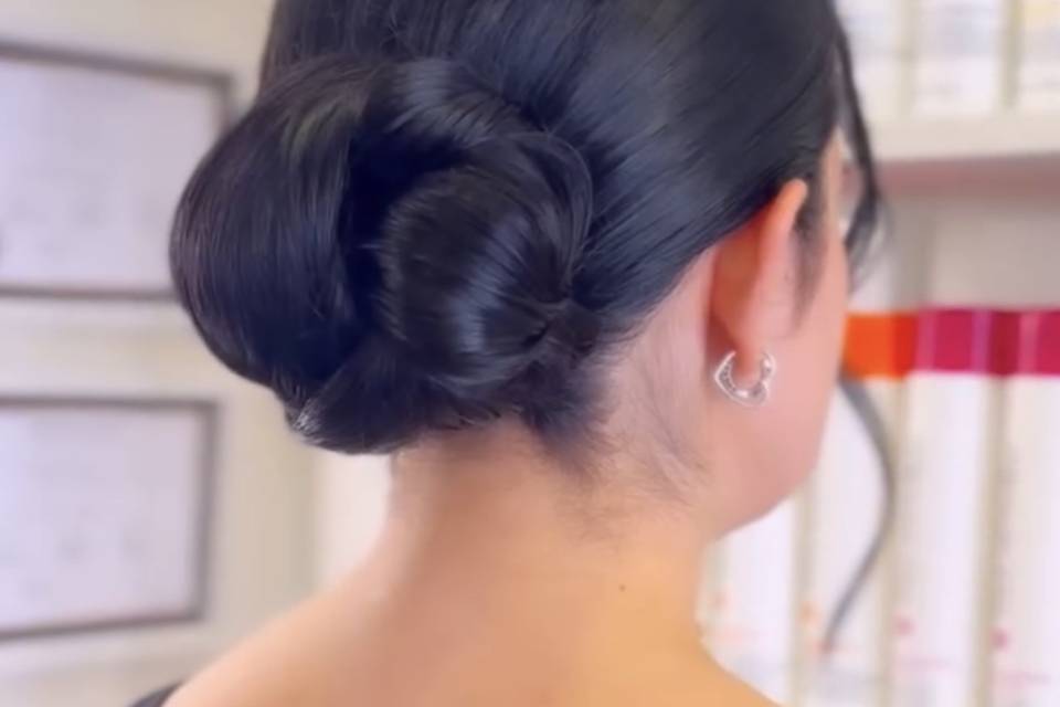 Chignon basso