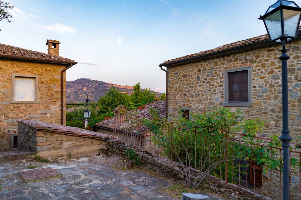 Vista di Cortona