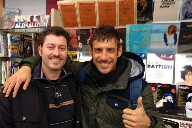 Con Francesco Gabbani