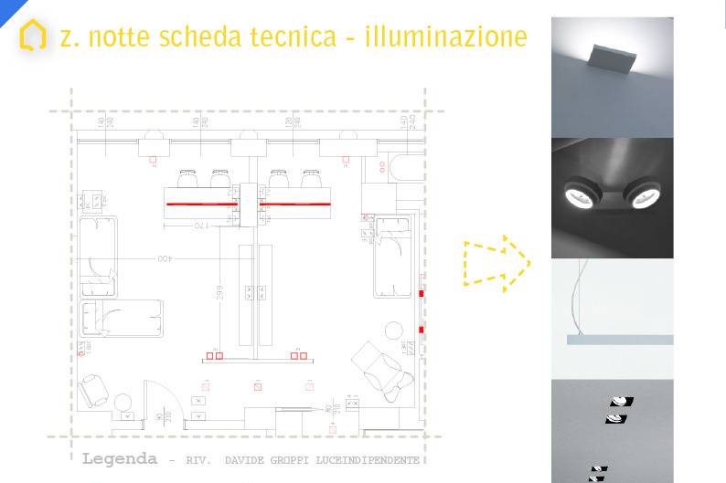 Zona Notte-Illuminazione