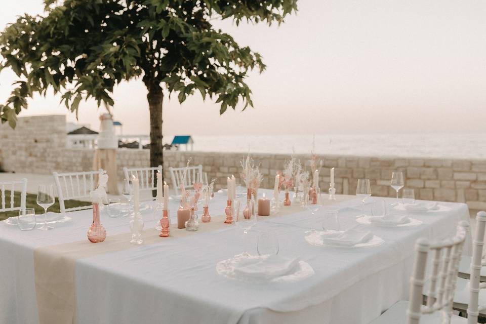Tavolo sul mare