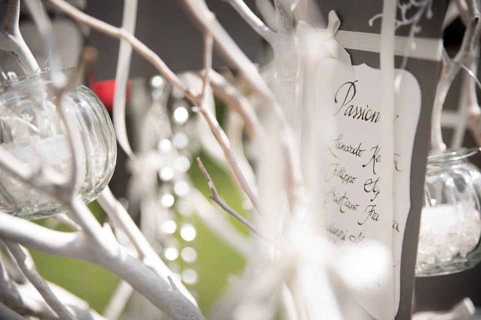 Crystal Wedding Tableau