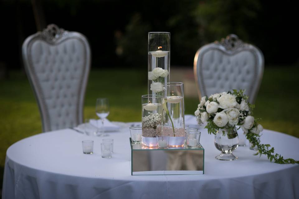Crystal Wedding Table