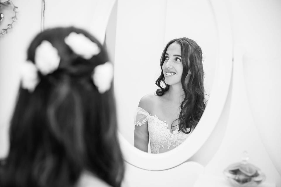 Preparazione sposa