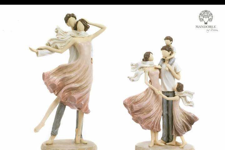 Statue coppie